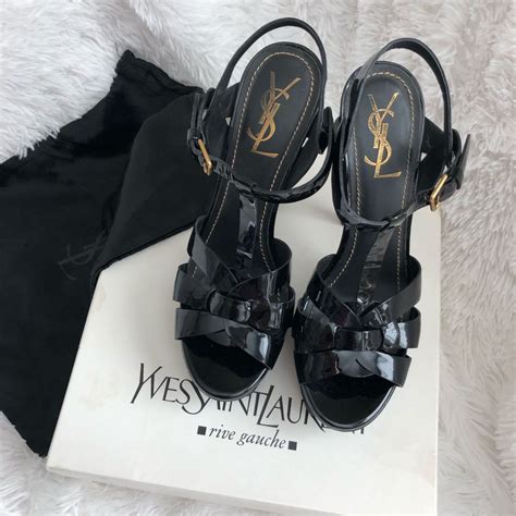 ysl heel boot|ysl platform heel.